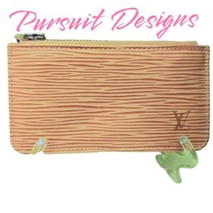 Louis Vuitton Epi Key Pouch Luxury Authentic